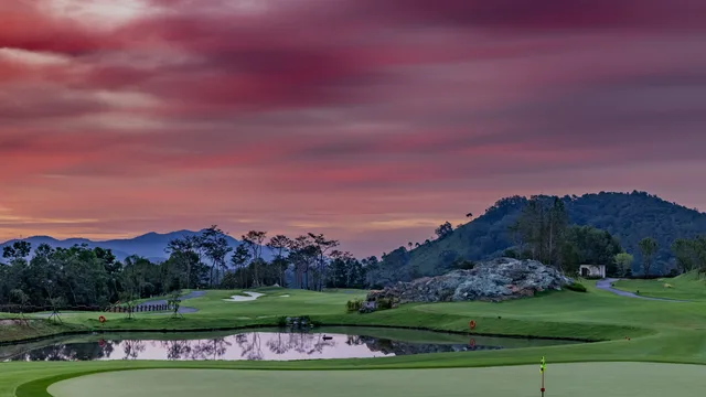 담양레이나CC 시그니처홀 마제스티 7번홀 Par3 175m 대나무 숲 그린 난이도4 코스 공략법