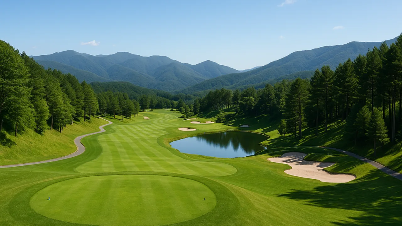 오투CC 시그니처홀 3번홀 (Par 3, 185m) 난이도4 코스 공략법
