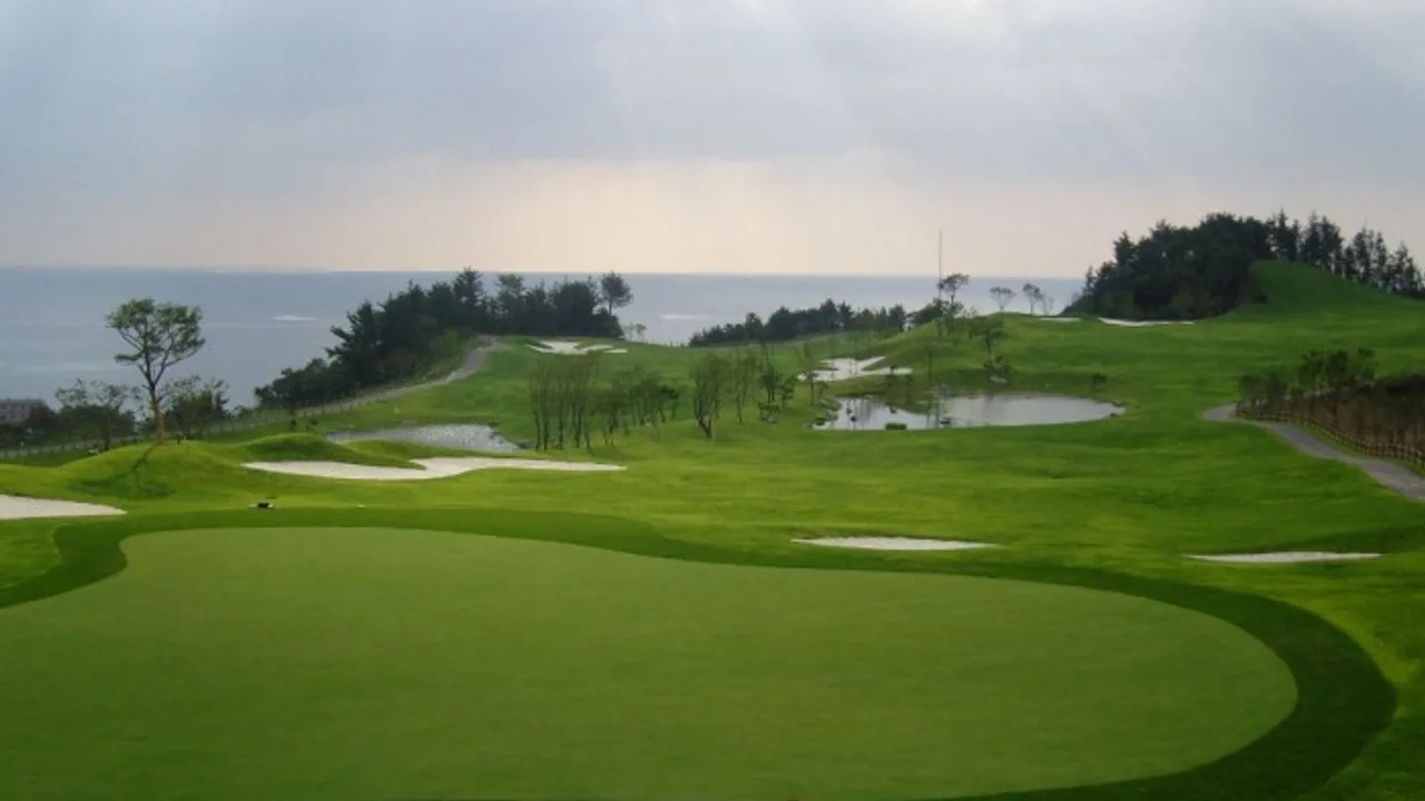 오션비치CC 시그니처홀 3번홀 (Par3, 185야드) 난이도3.5 코스 공략법