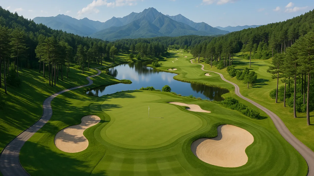 파인리즈CC 시그니처홀 5번홀 (Par3, 185야드) 난이도3 코스 공략법
