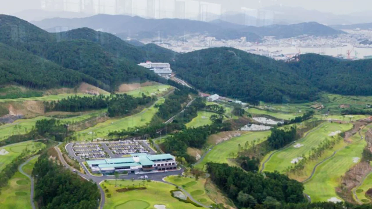통영동원로얄CC 시그니처홀 7번 홀 (Par 3, 190m) 난이도4 코스 공략법