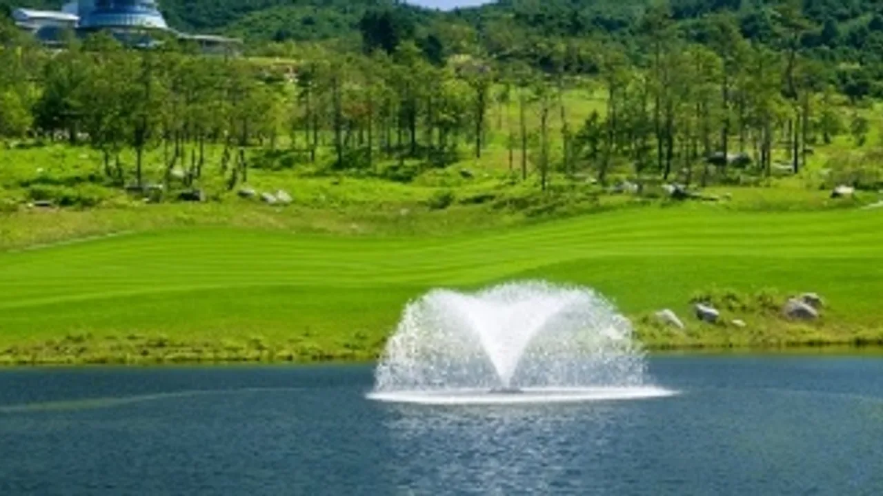 웰리힐리CC 시그니처홀 7번홀 (Par 3, 195m) 난이도4 코스 공략법